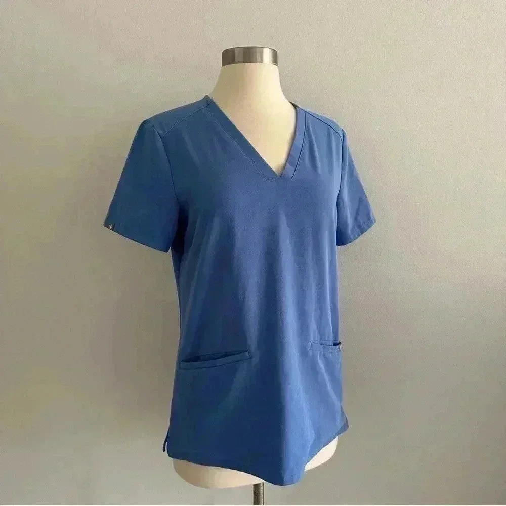 Figs Casma Three Pocket Scrub Top XS